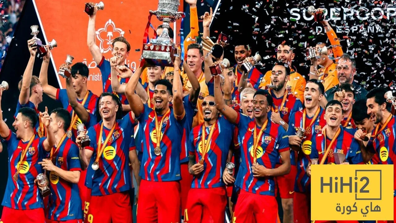 تميمة السوبر الإسباني.. حظ برشلونة في الطريق إلى لقب الليغا 2025